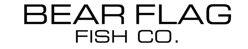 The Bear Flag Fish Co Logo in Black