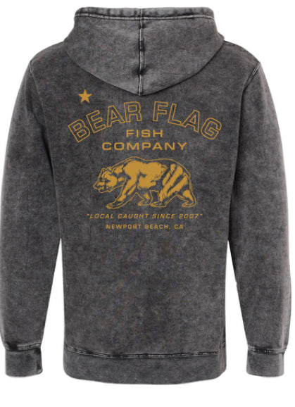 Bear Flag Acid Washed Sweatshirt - Bear Flag Fish Co.