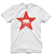 Load image into Gallery viewer, Bear Flag Star Tee WHT - Bear Flag Fish Co.
