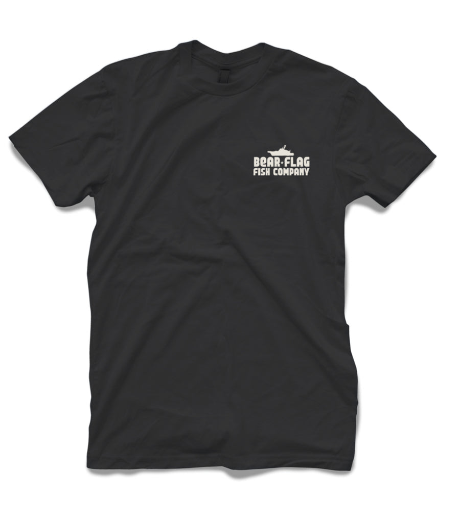 Point Break SS BLK Tee - Bear Flag Fish Co.