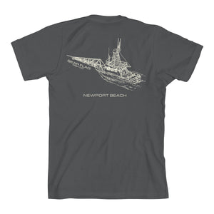 Bear Flag 2 Boat Tee CH