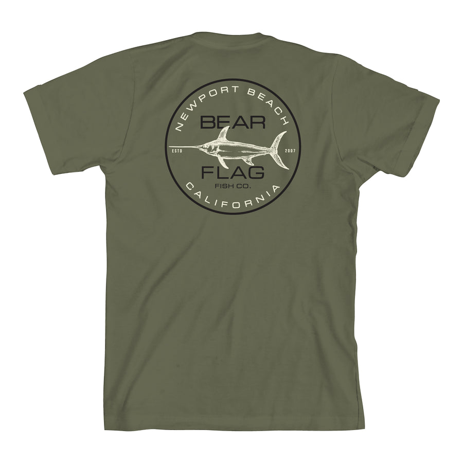 Swordfish Stamp Tee OLV