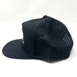 Load image into Gallery viewer, Black Laser Cut Sport Hat - Bear Flag Fish Co.
