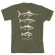 Load image into Gallery viewer, Bear Flag Line Up SS Tee - Bear Flag Fish Co.
